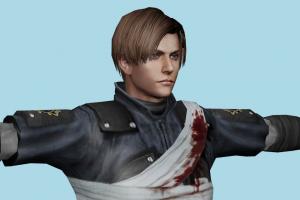 RE2 Leon Injured Leon Injured-2